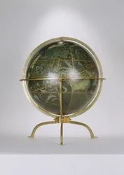 Globo Celestial, uno de un par conocido como los globos 